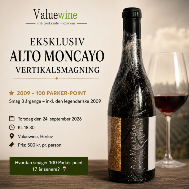 🍷 Smag Alto Moncayo 2009 � 100 Parker-point