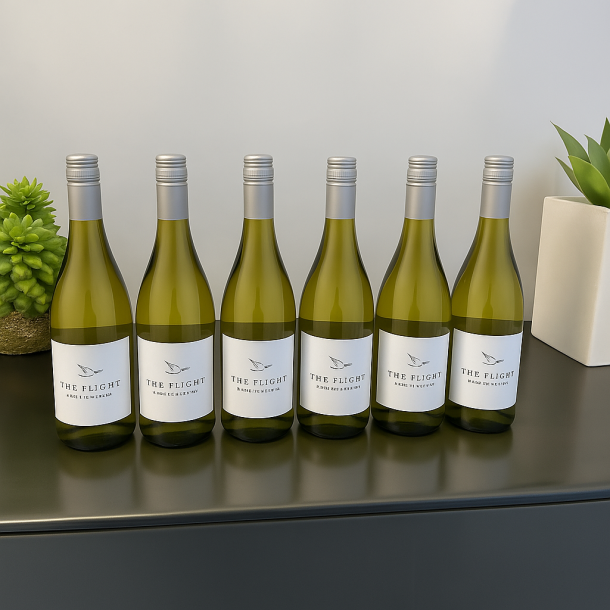 6 flasker Heron Ridge The Flight chenin blanc 2020