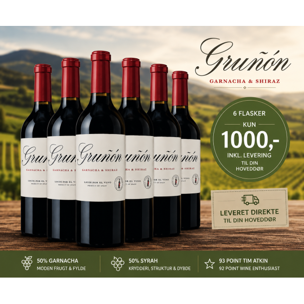 6 flasker Locos Por El Vino Grunon 2020