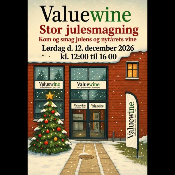 Valuewine Jule- &amp; nyt�rssmagning i Herlev - 12 december 🎅